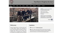 Desktop Screenshot of novaarchers.org